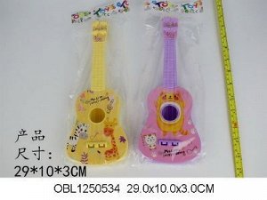 222 гитара детск., пластик., 26 см., в пакете 1250534
