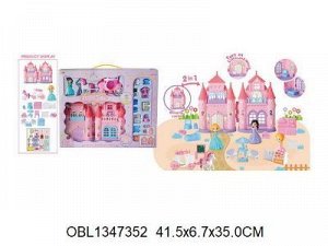 815 набор замок принцессы игровой, на батар., в коробке 1347352