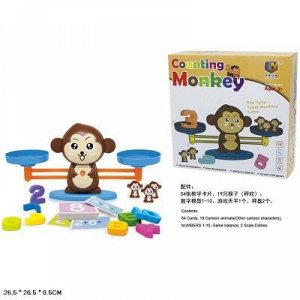 1808-12 весы-обезьянка детск., в коробке 24004