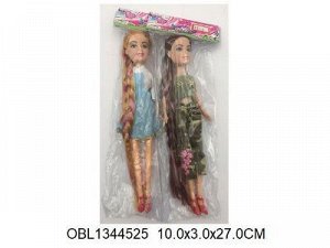 3 KTL кукла с косой, 22 см, в пакете 1344525