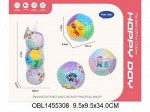 45-1 набор мякиш- мячики,3 4*9см, 3 шт/в сетке 1455308