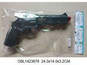 5 М-А пистолет игруш., 24 см, в пакете 1423678