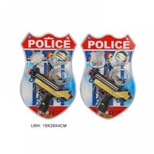 22-9 набор игров. полицейск. с наручниками, на картоне 40291