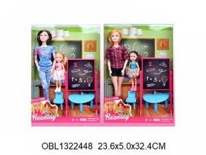 699-24 набор кукла учитель с аксессуар., в коробке 1322448