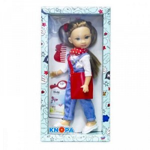 Кукла "Мишель" на пленэре КНОПА, 36 см, арт.85013