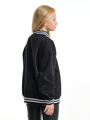 Бомбер (куртка) (128-146см) 33-25015-1(3) черный
