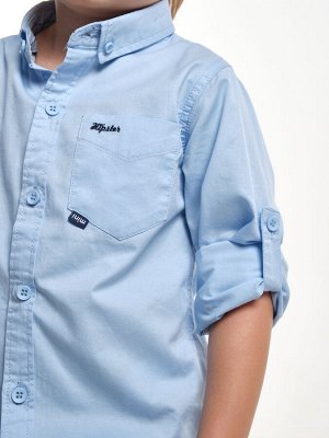 Нарядная рубашка для мальчика Hipster (98-122см) 33-G2508-3(2) голубой