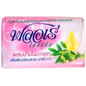 LION "Flore Herbal Bar Soap" Мыло 80гр "Оливковое масло" /144шт/ Таиланд