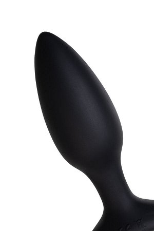 Анальная втулка LOVENSE Hush 2 (S), силикон, черная, 12,1 см, ? 3,8 см