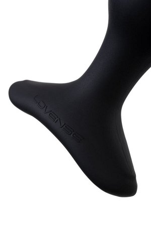 Анальная втулка LOVENSE Hush 2 (S), силикон, черная, 12,1 см, ? 3,8 см