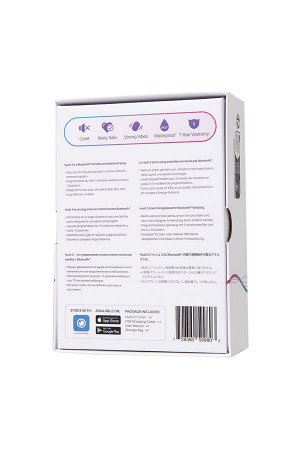 Анальная втулка LOVENSE Hush 2 (S), силикон, черная, 12,1 см, ? 3,8 см