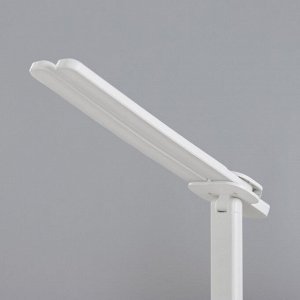 Настольная лампа сенсорная «Раздвижная» LED 15 Вт АКБ USB белый 45x30x17 см RISALUX