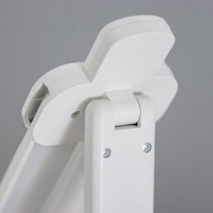 Настольная лампа сенсорная «Раздвижная» LED 15 Вт АКБ USB белый 45x30x17 см RISALUX