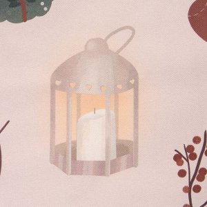 Полотенце новогоднее "Этель" "Новогодние украшения" 40х73 см, 100% хл, саржа 190 г/м2