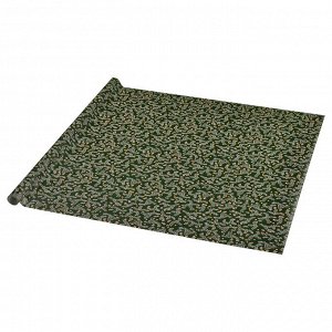 VINTERFINT, рулон подарочной упаковки, зеленый с цветочным рисунком, 3x0,7 м,