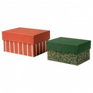 ВИНТЕРФИНТ, подарочная коробка, набор из 2 предметов, смешанные цвета