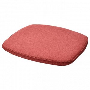 LVGRSMAL, подушка для стула, красная, 32,6 / 31,3 x 33x3 см,