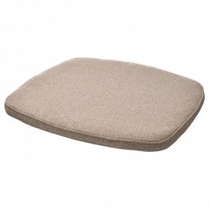 LVGRSMAL, подушка для стула, бежевый, 32,6/ 31,3 x 33x3 см,
