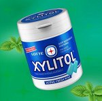 LOTTE Xylitol Fresh Mint (освежающая мята) 55,1 гр., банка
