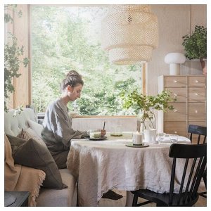 ADLAD, Ароматизированный чайные свечи, Скандинавское дерево/белый, 3,5 часа, 30 шт