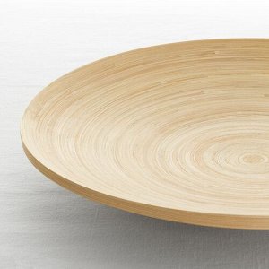 HULTET, Блюдо для сервировки, бамбук, 30 см