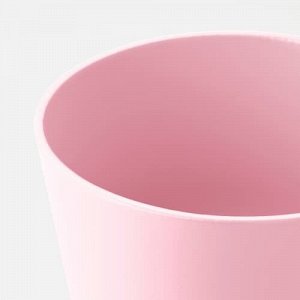 IKEA ПАПАЙЯ, цветочный горшок, светло-розовый, 9 см,