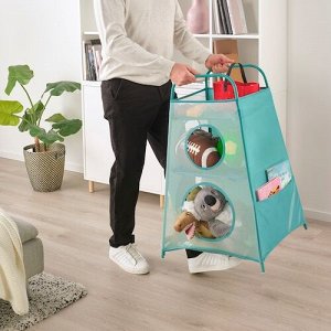 TIGERFINK, хранилище с отделениями, бирюзовый