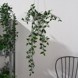 ФЕЙКА, искусственное растение в горшке, в помещении/ на открытом воздухе / подвесное, 9 см