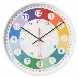 KORVTRD, настенные часы, низковольтные/ разноцветные, 28 см,