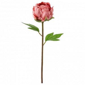 СМЫЧКА, искусственный цветок, Пион/темно-розовый, 30 см
