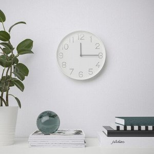 TROMMA, Настенные часы, белые, 25 см