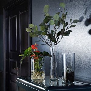 SMYCKA, искусственный лист, эвкалипт/зеленый, 65 см,