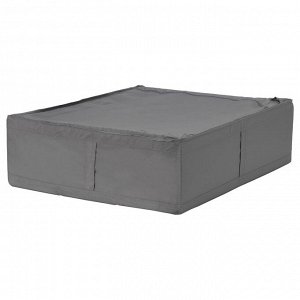 IKEA SKUBB, Кофр для хранения, темно-серый, 69x55x19 см