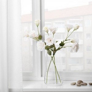 SMYCKA, Искусственный цветок, лизиантус/белый, 60 см