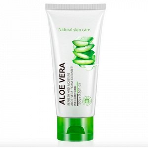 Bioaqua Пенка для умывания с экстрактом алоэ 100гр /Арт-BQY2829,BQY78044