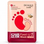 OBO Bioaqua маска для ног носочки смягчающая 1 шт 35 гр. / BQY8955,BQY7588