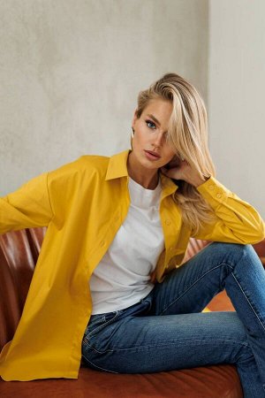 Блуза Рост: 164 Состав: хлопок 71%, полиэстер 25%, эластан 4%. Комплектация блуза. Блузка оверсайз - это стильный и удобный элемент гардероба, который идеально подойдет для создания современного и неп