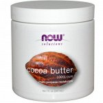 Now Foods, Solutions, масло какао, 7 жидких унций (207 мл)