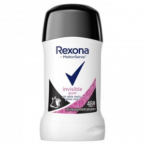 Дезодорант-антиперспирант REXONA "Invisible Pure" стик 40 мл