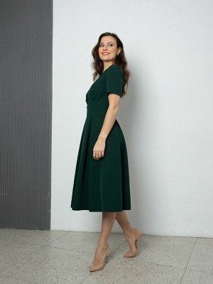 Платье (Цвет: Темно-зеленый) 416-0057