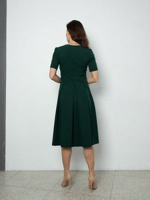 Платье (Цвет: Темно-зеленый) 416-0057