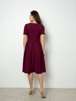 Платье (Цвет: Бордовый) 416-0772