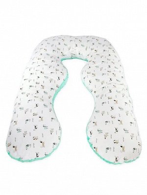 Подушка для беременных АНАТОМИЧЕСКАЯ AmaroBaby EXCLUSIVE Original Collection 340х72 (Собачки)