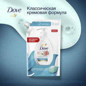 NEW ! DOVE жидкое крем-мыло ИНЖИР И ЛЕПЕСТКИ АПЕЛЬСИНА с 1/4 увлажняющего крема 500 мл