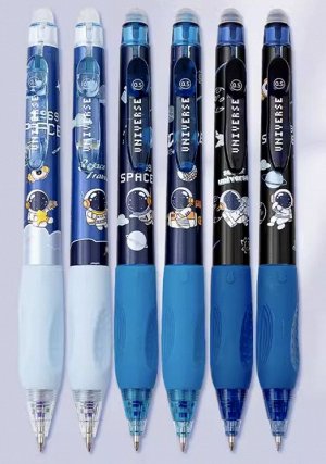 Ручка гелевая со стираемыми чернилами, стережень синий