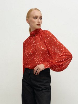 Блуза с принтом Virele