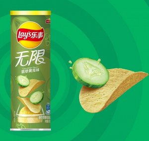 Lay's Cucumber flavor 90g - Лэйс огурчики