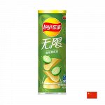 Lay&#039;s Cucumber flavor 90g - Лэйс огурчики