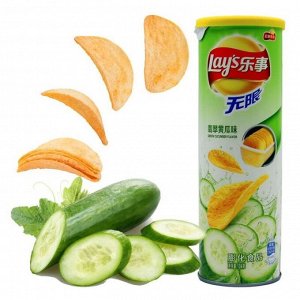 Lay's Cucumber flavor 90g - Лэйс огурчики