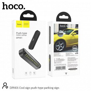 Стильная табличка автовизитка под лобовое стекло PREMIUM HOCO 3-и модели и дизайна